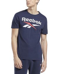 Reebok - Identity Slim-fit Big Logo Graphic T-shirt - Lyst