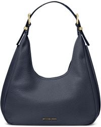 Michael Kors - Michael Nolita Small Leather Hobo Shoulder Bag - Lyst