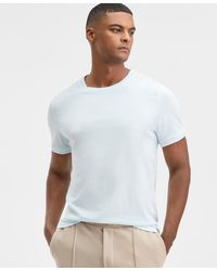 Alfani - Mercerized Cotton Short Sleeve Crewneck T-shirt - Lyst