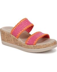 LifeStride - Resort Washable Slide Wedge Sandals - Lyst