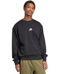 adidas - Essentials Feel Cozy Sportswear Crewneck Sweatshirt - Lyst