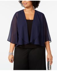 alex evenings chiffon cover up