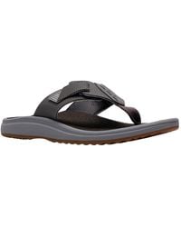 Clarks - Breeze Cloudsteppers Riptape Sandals - Lyst