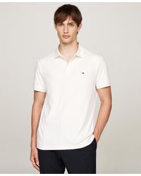 Tommy Hilfiger - Regular-fit Liquid Cotton Collar Stripe Detail Polo Shirt - Lyst