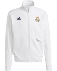 adidas - Real Madrid 2023/24 Anthem Full-zip Jacket - Lyst