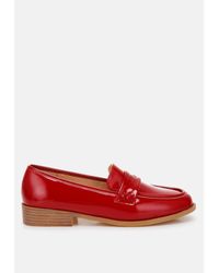 LONDON RAG - Mogul Penny Strap Detail Loafer - Lyst