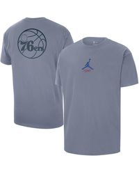 Nike - Philadelphia 76ers Statement Edition Jumpman Flight Heavyweight T-shirt - Lyst
