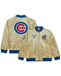 Mitchell & Ness - Chicago Cubs Og 2.0 Lightweight Satin Full-zip Jacket - Lyst