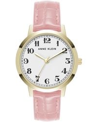 Anne Klein - Easy To Read Dial Strap Watch - Lyst
