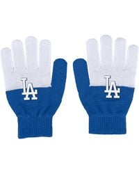 WEAR by Erin Andrews - Los Angeles Dodgers Color-block Gloves - Lyst