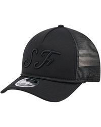 KTZ - San Francisco Giants City Initial 9forty A-frame M-crown Adjustable Trucker Hat - Lyst