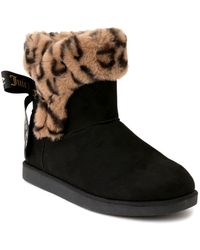 juicy couture women's king winter boots black