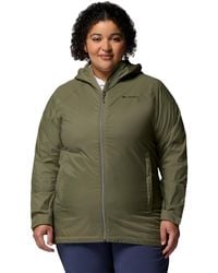 Columbia - Plus Size Switchback Lined Long Zipper Jacket - Lyst