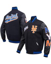 Pro Standard - New York Mets Script Tail Wool Full-zip Varity Jacket - Lyst