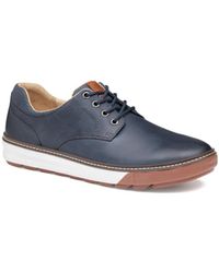 Johnston & Murphy - Mcguffey Water Resistant Leather Lug Plain Toe Shoes - Lyst