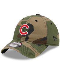 KTZ - Chicago Cubs Woodland Core Classic 9twenty Adjustable Hat - Lyst
