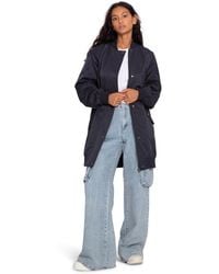 Belle & Bloom - Chasing You Long Bomber Jacket - Lyst