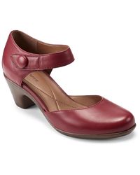 Easy Spirit Paisley2 Mary Jane Flat in Black | Lyst