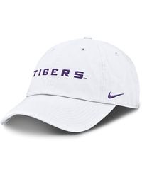 Nike - Lsu Tigers Core Club Mascot Wordmark Adjustable Hat - Lyst
