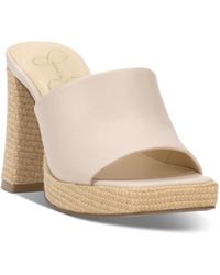 Jessica Simpson - Kashet Block Heel Sandals - Lyst