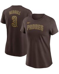Nike - Jackson Merrill San Diego Padres Fuse Name Number T-shirt - Lyst