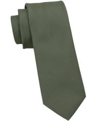 DKNY - Satin Solid Slim Tie - Lyst