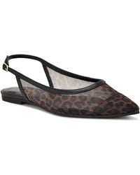 Nine West - Brin Slingback Flats - Lyst
