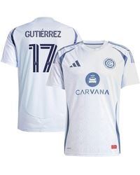 adidas - Brian Gutierrez Chicago Fire 2025 The Municipal Kit Replica Player Jersey - Lyst
