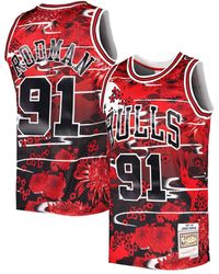 Youth Mitchell & Ness Black Chicago Bulls Logo Hardwood Classics Swingman Shorts at Nordstrom, Size XL