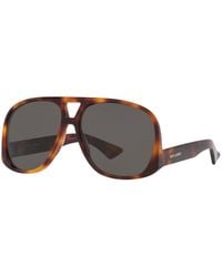 Saint Laurent - Pilot Sunglasses - Lyst