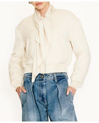 Line & Dot - Agnes Long-sleeve Puffer Jacket - Lyst