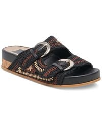 Dolce Vita - Ralli Buckled Stitch Footbed Sandals - Lyst