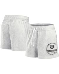 Fanatics - Las Vegas Raiders Vintage Badge Shorts - Lyst