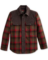 Pendleton - Timberline Mixed-media Plaid Water-resistant Shirt Jacket - Lyst