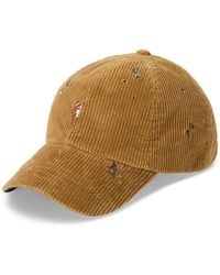 Polo Ralph Lauren - Duck-embroidered Corduroy Ball Cap - Lyst