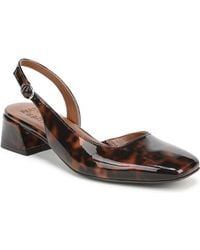 Naturalizer - Jayla Mid-heel Square Toe Slingback Pumps - Lyst