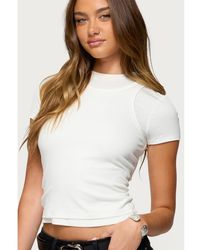 Edikted - Devlin Layered T Shirt - Lyst