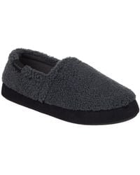 Isotoner - Berber Closed Back Slippers - Lyst