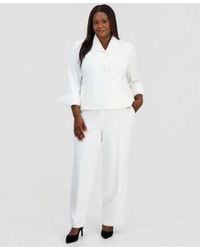 Kasper - Wing Collar Blazer Core Julia Pants - Lyst