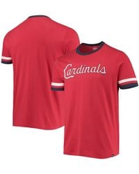 47 Brand '47 Red St. Louis Cardinals Team Name T-shirt