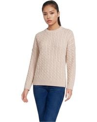 Lands' End - Drifter Classic Cable Sweater - Lyst
