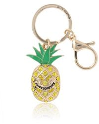 Juicy Couture - Crystal Pineapple Keychain - Lyst