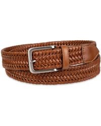 Tommy Bahama - Casual Stretch Braided Leather Belt - Lyst