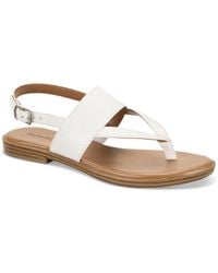 Style & Co. - Sadiee Thong Flat Slingback Sandals - Lyst