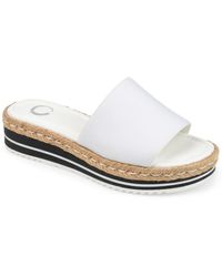 Journee Collection - Rosey Espadrille Platform Wedge Sandals - Lyst