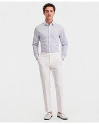 Tommy Hilfiger - Modern-fit Th Flex Stretch Chambray Suit Separate Pants - Lyst