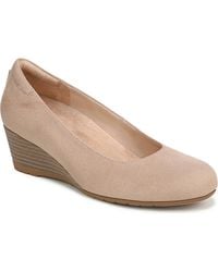 Dr. Scholls - Be Flex Round Toe Wedge Pumps - Lyst