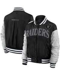 Fanatics - Las Vegas Raiders Elements Wave Full-snap Jacket - Lyst
