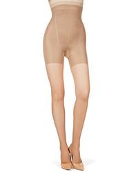 Memoi - Bodysmoothers High Waisted Super Shaper Sheer Tights - Lyst