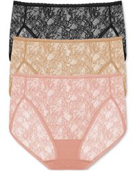 Natori - Bliss Allure 3-pk. Lace French Cut Underwear 776303mp - Lyst
